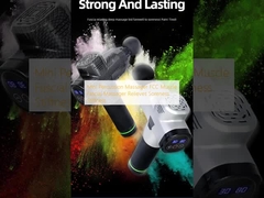 Mini massaggiatore a percussione FCC Massaggiatore muscolare fasciale allevia il dolore Rigidità