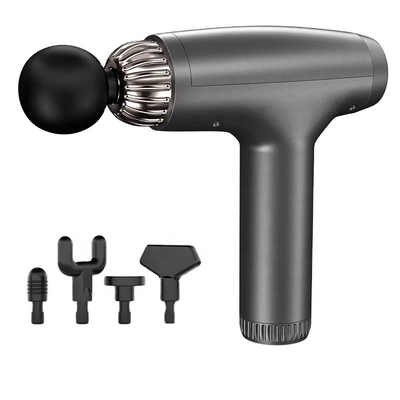 Pistola da massaggio nera a batteria da 2500mAh