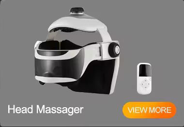 Casco per massaggi con 3 modalità per migliorare la circolazione