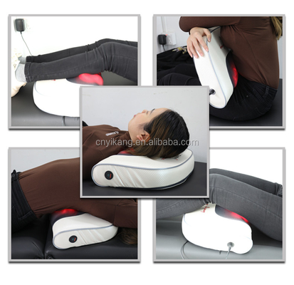 Cuscino di massaggio Shiatsu a maglia 3D con intensità regolabile dal calore