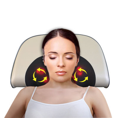 Cuscino di massaggio Shiatsu a maglia 3D con intensità regolabile dal calore