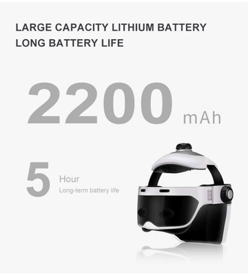 1.5 libbre Casco elettrico per massaggiatori per il relax profondo Casco per massaggi