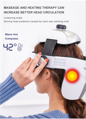 1.5 libbre Casco elettrico per massaggiatori per il relax profondo Casco per massaggi