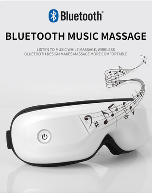 2 ore tempo di utilizzo massaggiatore oculare con funzione Bluetooth e 3 modalità di massaggio