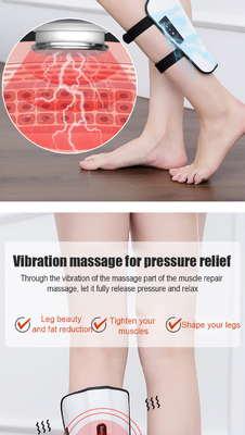 Massaggiatore per gambe a controllo remoto con calore e fasce regolabili