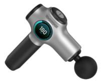 Pistola di massaggio GT Pistola di massaggio dei tessuti profondi, massaggiatore della schiena e del collo per alleviare il dolore, massaggiatore percussionale muscolare, messaggero portatile con 8 teste e silenzio
