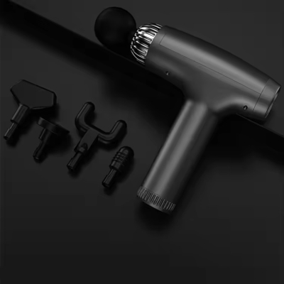 9.8 x 7.9 x 2.4 pollici nero Vibrating Massager Gun Soluzione di recupero muscolare professionale